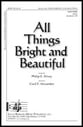 All Things Bright and Beautiful Two-Part choral sheet music cover